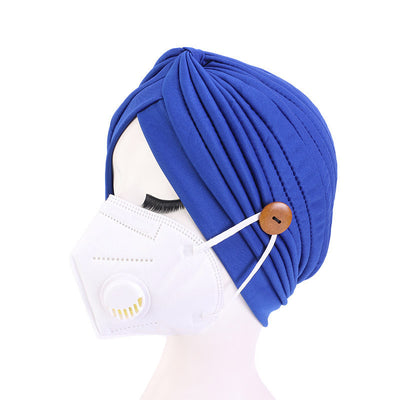 Masks Anti-Strangle Headbands With Button