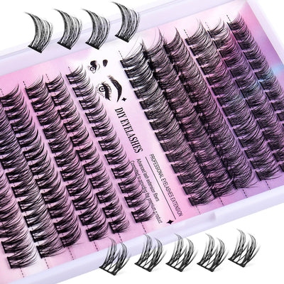 12 Rows Of 150 Segmented Lash Clusters