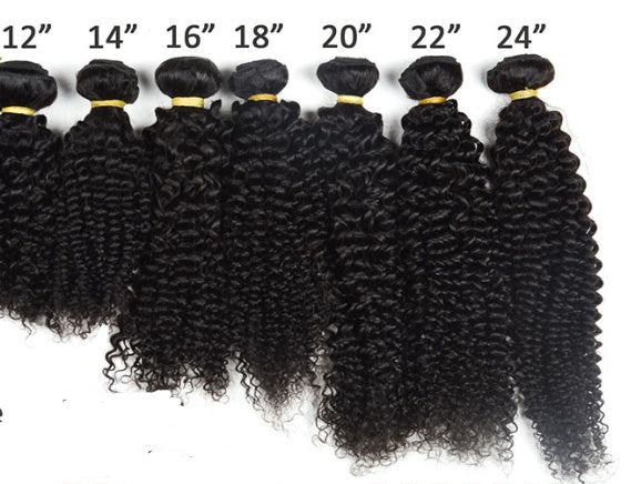 Brazil hair curtain wig kinky curly wave