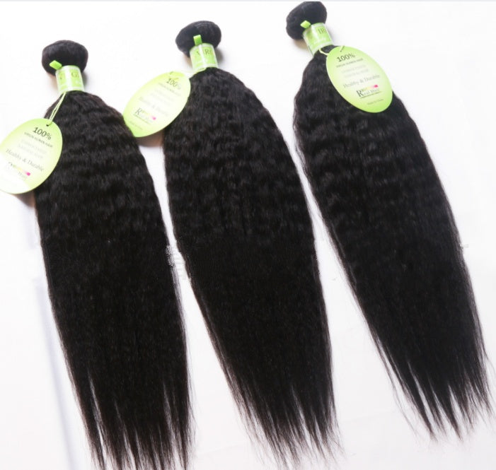 Brazilian kinky Yaki straight hair bundle