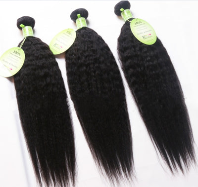 Brazilian kinky Yaki straight hair bundle