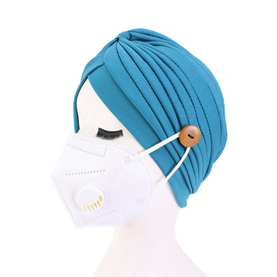 Masks Anti-Strangle Headbands With Button