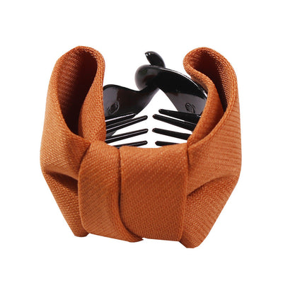 Color fabric hair ring buckle