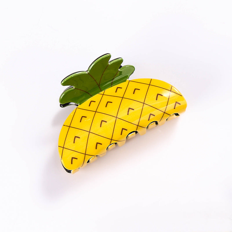 Large and small pineapple ponytail hair clip