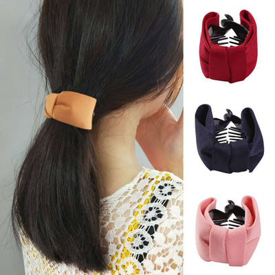 Color fabric hair ring buckle