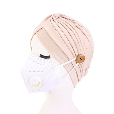Masks Anti-Strangle Headbands With Button