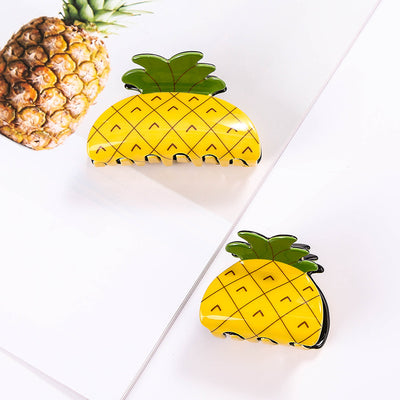 Large and small pineapple ponytail hair clip