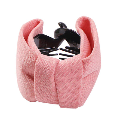 Color fabric hair ring buckle