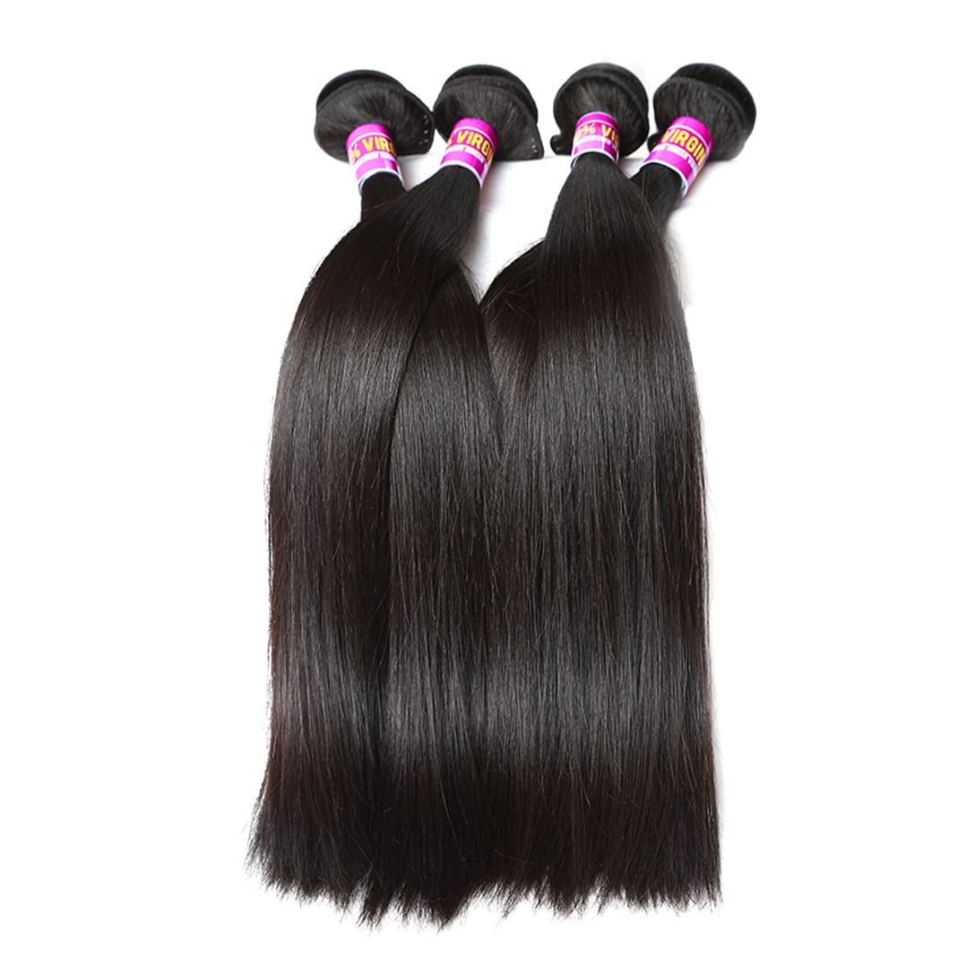 4 Bundles 10 inch straight hair