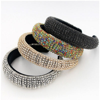 Baroque rhinestone headband