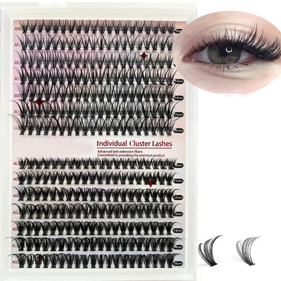 DIY Cluster Mixed Package lashes