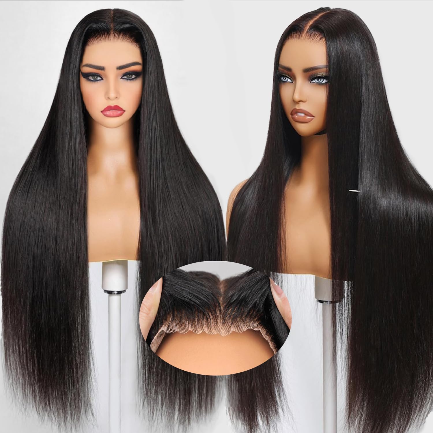 7x5 Straight Lace Front Wig