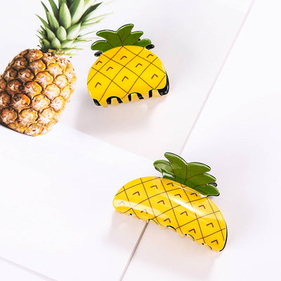 Large and small pineapple ponytail hair clip