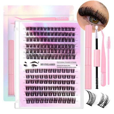 12 Rows Of 150 Segmented Lash Clusters