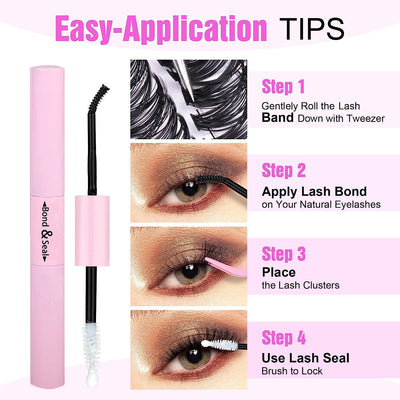 DIY Cluster Mixed Package lashes
