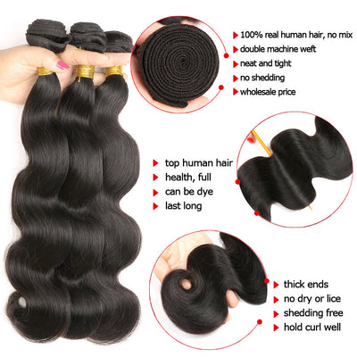 3 Piece Body Wave Bundles