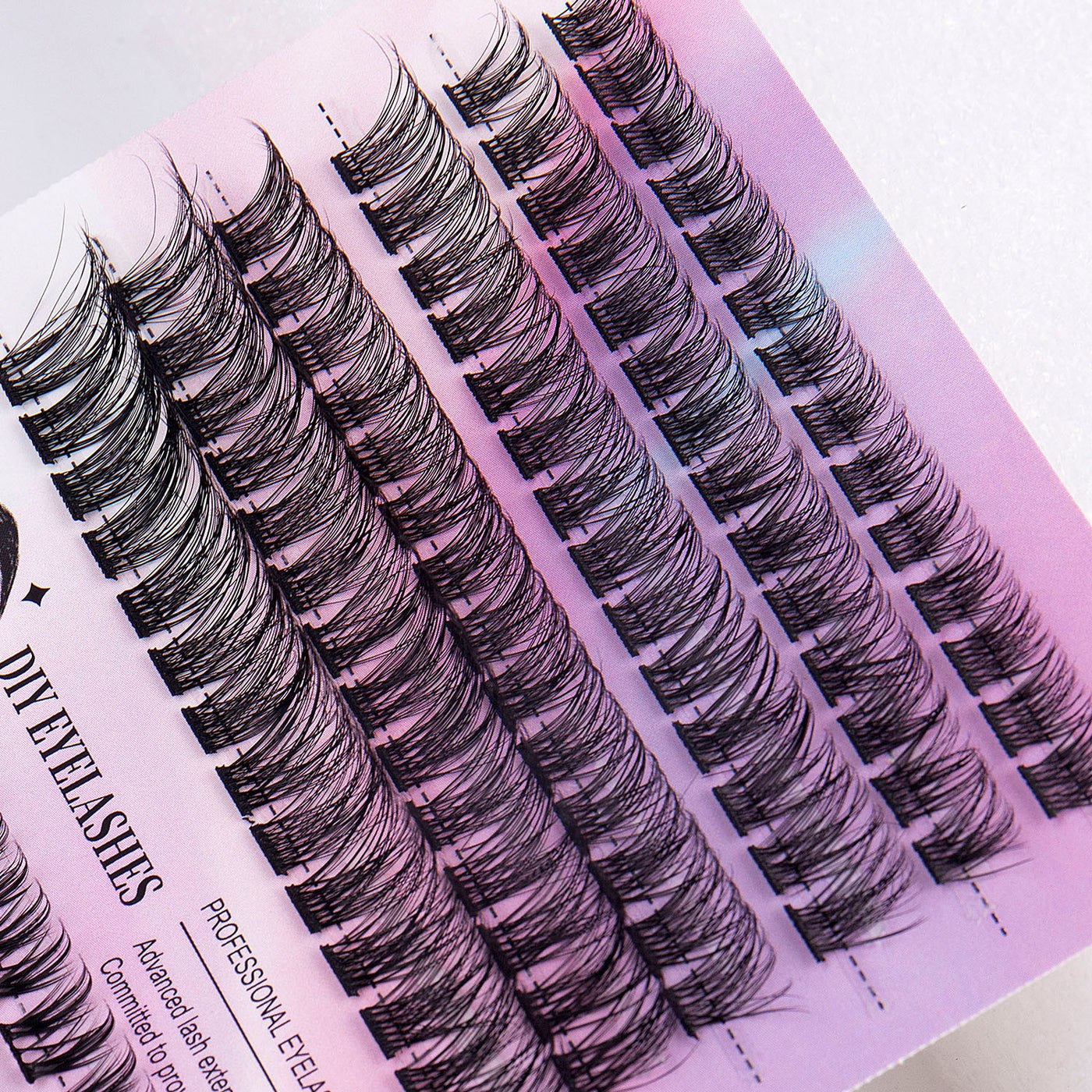 12 Rows Of 150 Segmented Lash Clusters