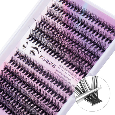 12 Rows Of 30D & 40D Clusters Lashes Set